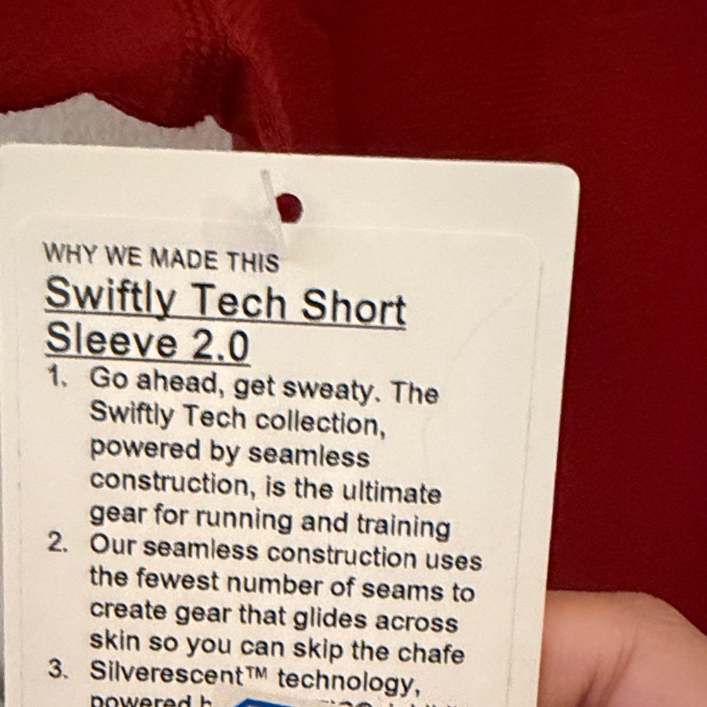 lululemon short sleeve swiftly tech color-PREP - Picture 3 of 3